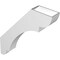 Ekena Millwork 5 1/2-in. W x 30-in. D x 36-in. H Olympic Architectural Grade PVC Knee Brace BRCP055X30X36OLY - alternate 5